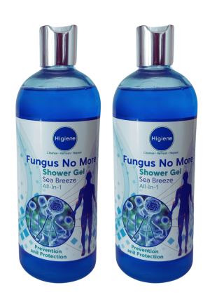 Fungus No More Antifungal Shower Gel – Sea Breeze (2-Pack)